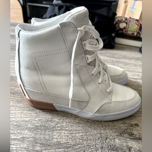 Sorel Wedge Tennis Shoes-  Size 8